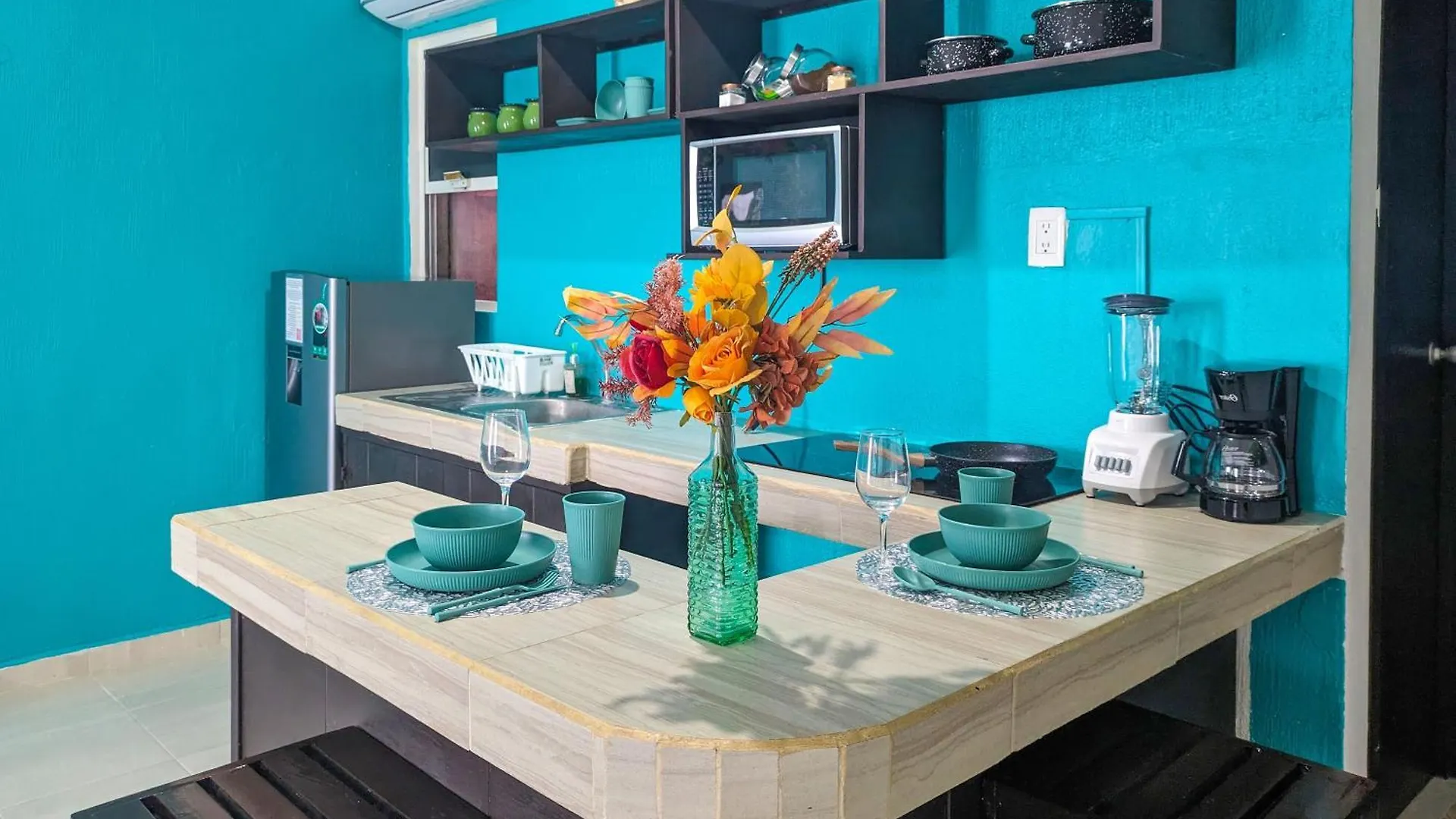 Apartmán 500M To Beach Cenote L Family Suite L Kitchen Bikes Ac 6A8A Playa del Carmen